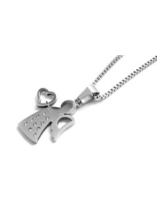 Steel Jewelry Náhrdelník anděl z chirurgické oceli NH090436