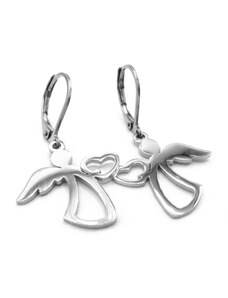 Steel Jewelry Náušnice anděl z chirurgické oceli NS090193
