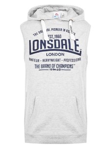 pánská vesta LONSDALE - GREY MARL - XL
