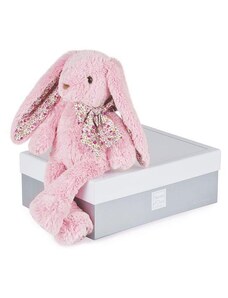 Doudou Histoire d´Ours plyšový růžový králíček, 40 cm HO2435