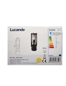Lucande Lucande - Venkovní lampa BRIENNE 1xE27/15W/230V IP54 LW0607