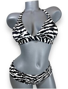 Victoria's Secret Plavky Animal Print Halter set