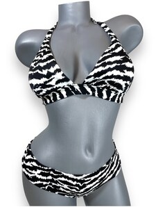 Victoria's Secret plavky Animal Print Halter Ruched