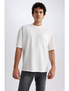 DEFACTO Oversize Fit tričko s kulatým výstřihem