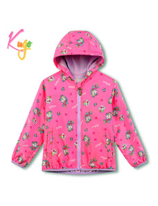 Dívčí jarní / podzimní bunda KUGO KB9970- růžová