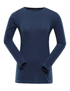 Dámské bavlněné triko NAX - ETANGA - tmavě modrá