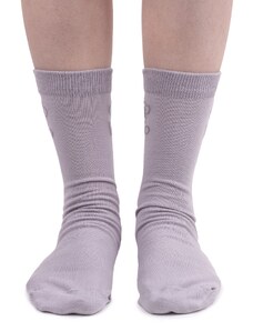 Vlnka Bio bavlněné ponožky šedá