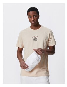 Koton Gaming Printed T-Shirt Slim Fit Crew Neck Cotton