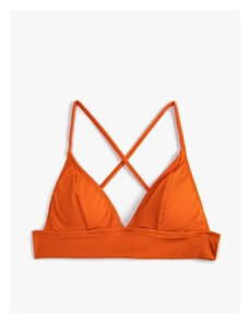 Koton Bikini Top Bralette Cross Strap Krytý