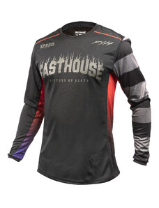 Fasthouse Classic Burn Free Long Sleeve Jersey Black