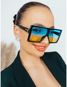 Webmoda Dámské modro-žluté sluneční brýle MATRA