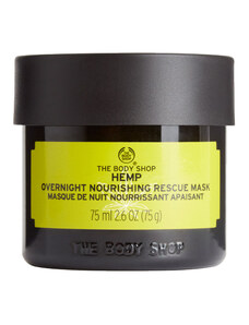 The Body Shop Noční vyživující pleťová maska Hemp (Overnight Nourishing Rescue Mask) 75 ml