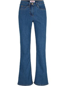 bonprix Strečové džíny BOOTCUT Modrá