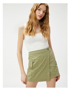 Koton Mini Shorts and Skirt with Cargo Pocket