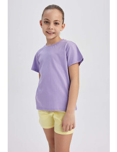 DEFACTO Girl Regular Fit Short Sleeve T-Shirt