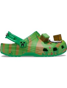 Pantofle Crocs Minecraft Elevated Clog Kids - Multi