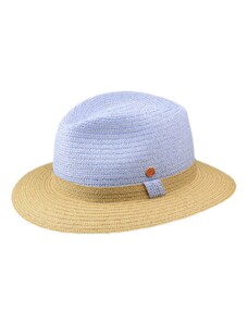 Luxusní nemačkavý dvoubarevný klobouk Fedora - ručně šitý - Mayser Mathis