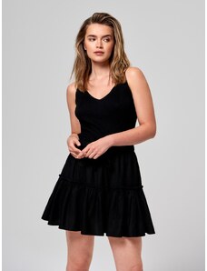 Sinsay - Mini sukně - černá