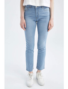 DEFACTO Straight Fit Ankle Jeans