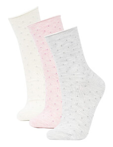 DEFACTO Women 3 Pack Long Socks