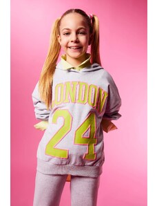 DEFACTO Girls Oversize Fit Hoodie Sweatshirt