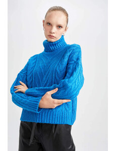 DEFACTO Regular Fit Turtleneck Pullover