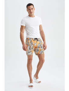 DEFACTO Regular Fit Patterned Short Swimming Shorts