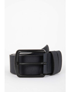 DEFACTO Men's Faux Leather Jean Belt