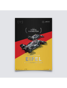 Automobilist Posters | Mercedes-AMG Petronas F1 Team - Lewis Hamilton - Germany - 2020 | Collector's Edition