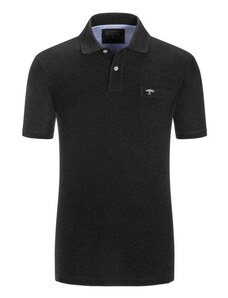 Fynch-hatton, polo tričko ze 100% bavlny, náprsní kapsa černá