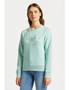 MIKINA GANT REG TONAL SHIELD C-NECK SWEAT zelená XS