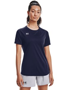 Under Armour W Challenger SS Training Top-NVY Midnight Navy / / White