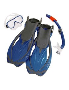 Aqualung Sport šnorchlovací set brýle + šnorchl + ploutve YUCATAN BLUE MEN pánský