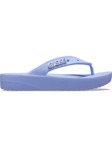 Žabky Crocs Classic Platform Flip Women - Moon Jelly