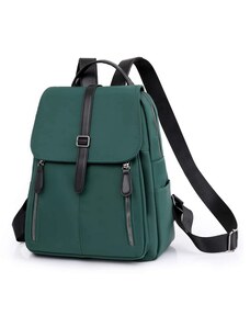 Dámský městský zelený batoh