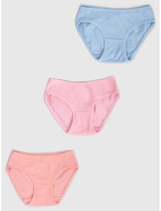 Yoclub Kids's Cotton Girls' Briefs Underwear 3-Pack BMD-0036G-AA30-001