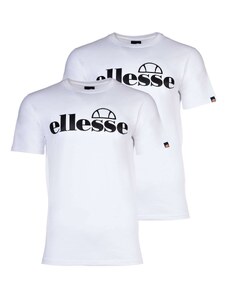 ELLESSE Tričko černá / bílá