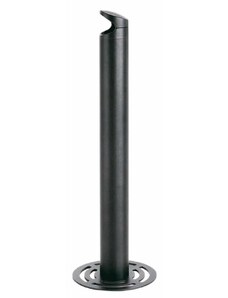 Venkovní popelník s podstavcem Caimi Brevetti Externo 100 cm, černý