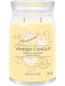 Yankee Candle vonná svíčka Signature ve skle velká Vanilla Cupcake 567 g