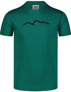 Nordblanc Zelené pánské tričko z organické bavlny PINNACLE