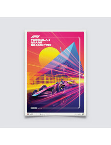 Automobilist Posters | Formula 1 - Miami Grand Prix - 2023, Limited Edition of 750, 50 x 70 cm