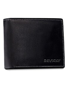 Pánská kožená peněženka Rovicky R-RM-11-GCL černá