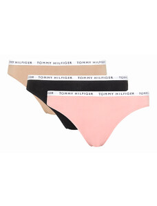 Tommy Hilfiger Dámská tanga Recycled Essentials 3Pack