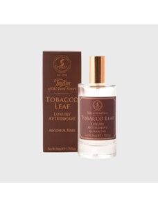 Taylor of Old Bond Street Tobacco Leaf Luxury Aftershave voda po holení s vůní tabáku, bez alkoholu 50 ml