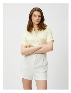 Koton Short Sleeve Shirt with Buttons