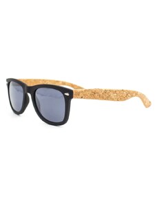 Cork Korkové sluneční brýle Black s korkovým pouzdrem