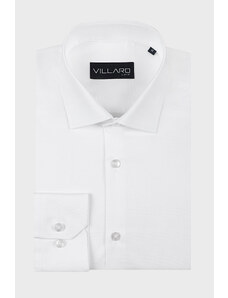 Pánská košile dlouhý rukáv VILLARO by MMER 133DSL Slim Fit