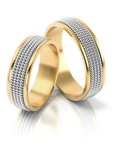 Linger Zlaté snubní prsteny 3066