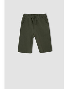 DEFACTO Boys' Flexible Waist Bermuda Shorts