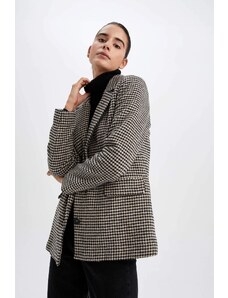 DEFACTO Regular Fit Wool Look Blazer